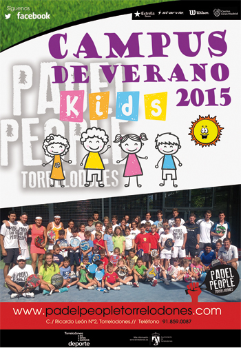 Campus de Verano Kids 2015 en Padel People