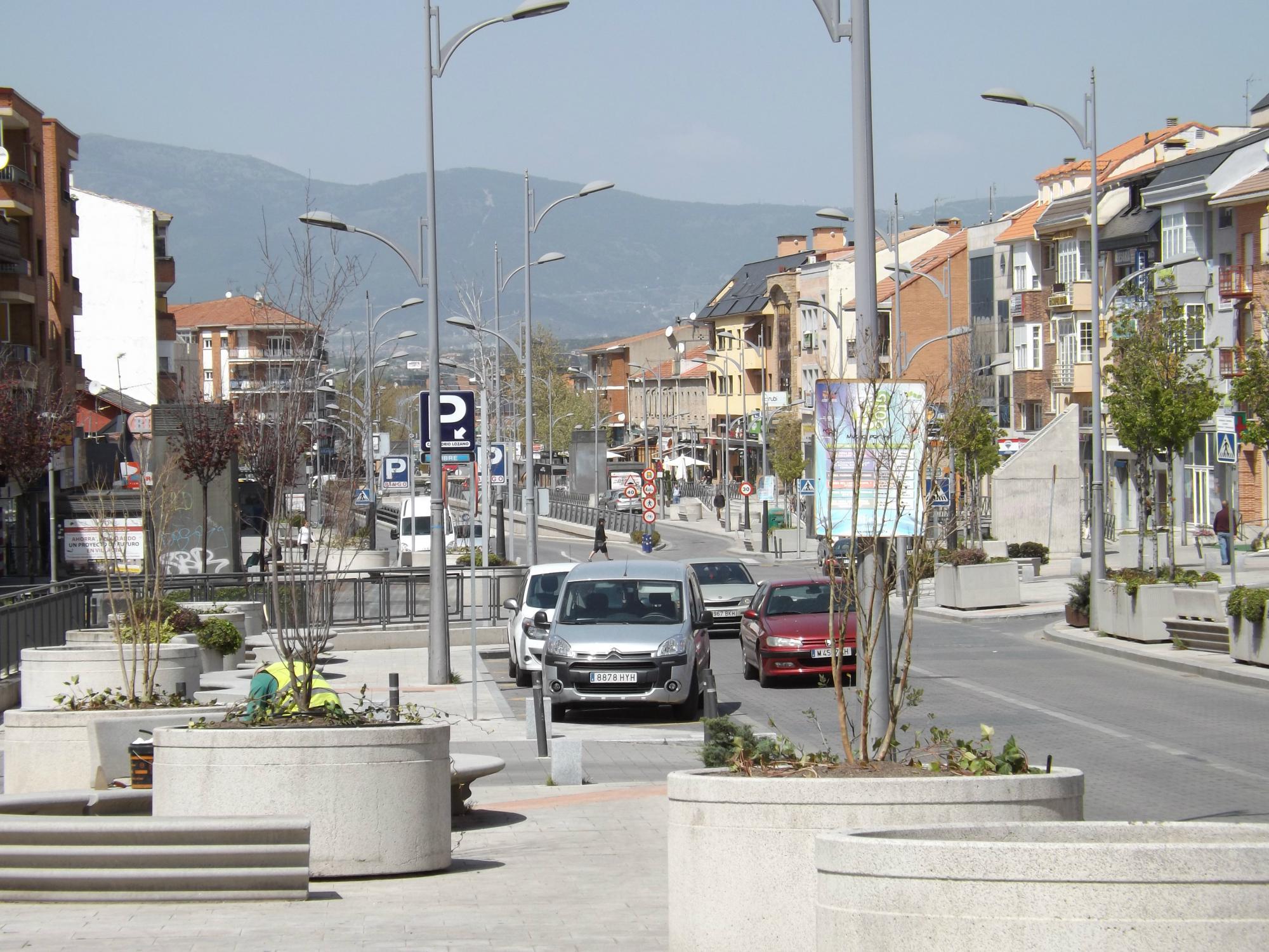 Quejas por el estado de los aparcamientos públicos de Collado Villalba