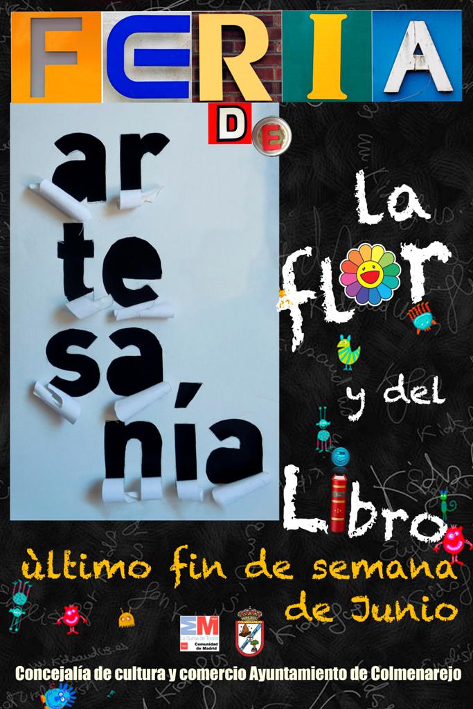 Feria de Artesanía, de la flor y el libro en Colmenarejo
