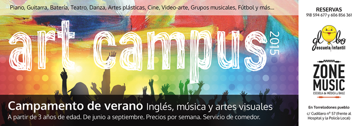 Campamento de verano en El Globo y Zone Music