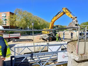 Las obras de renaturalización del río Guadarrama en Collado Villalba estarán finalizadas a comienzos de verano