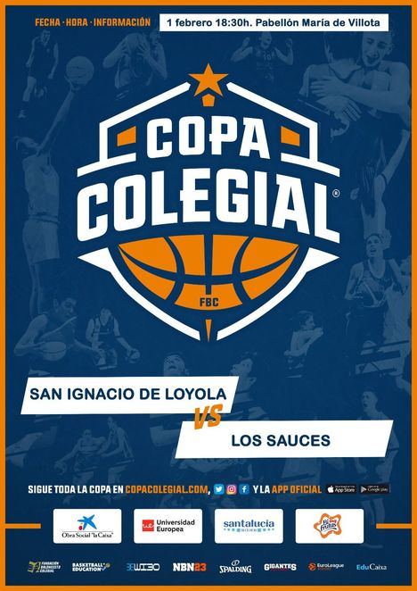 El San Ignacio y Los Sauces se enfrentan en la Copa Colegial de Baloncesto