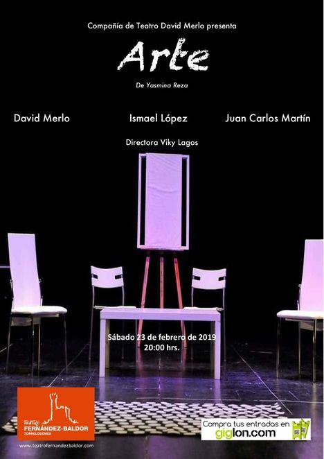 ‘Arte’, de Yasmina Reza, en el Teatro Fernández Baldor de Torrelodones