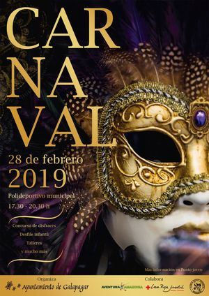 El Polideportivo acoge una Gran Fiesta de Carnaval el 28 de febrero