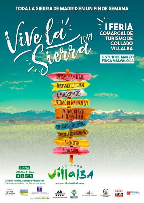 Toda la Sierra madrileña, el la I Feria Comarcal de Turismo de Collado Villalba