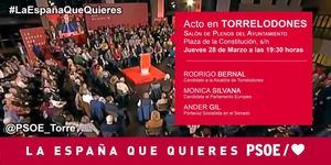 El portavoz socialista en el Senado, Ánder Gil, en Torrelodones