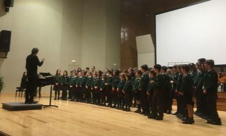 Los coros del Colegio San Ignacio, en el Certamen regional de Coros Escolares