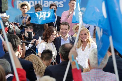 Pablo Casado e Isabel Díaz Ayuso apoyan la candidatura de Mariola Vargas