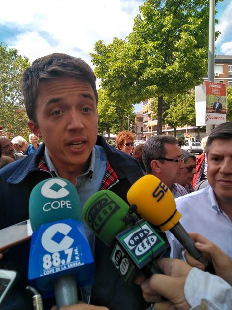 Íñigo Errejón aboga por una Comunidad más verde