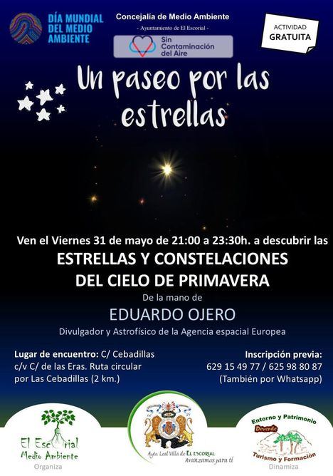 Un paseo por las estrellas para el Día Mundial del Medio Ambiente