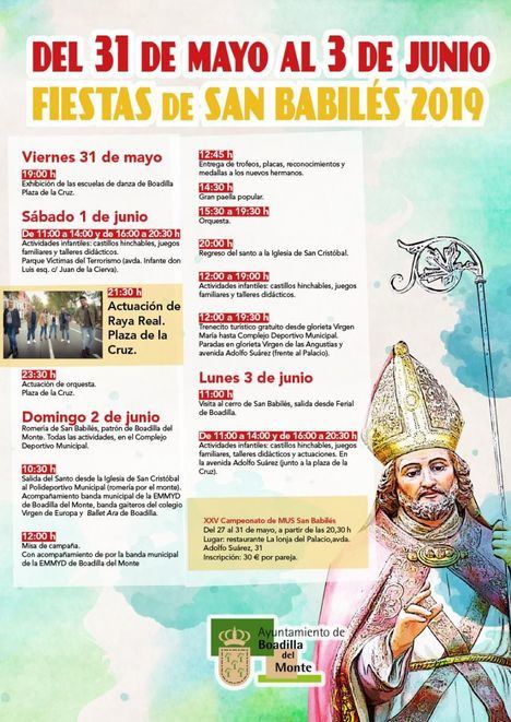 Boadilla celebra la fiesta en honor a San Babilés