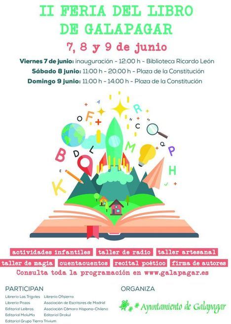 Literatura y talleres en la II Feria del Libro