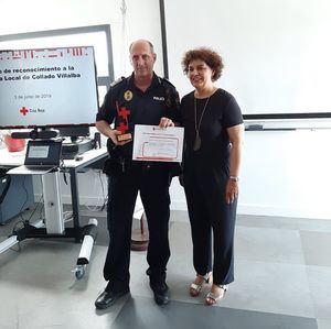 Reconocimiento de Cruz Roja a la Policía local