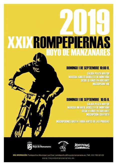 Abiertas las inscripciones para la XXIX Rompepiernas de Hoyo