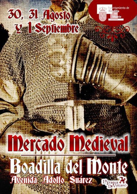 Boadilla despide agosto con el Mercado Medieval