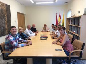 Reunión con los responsables del sindicato UGT