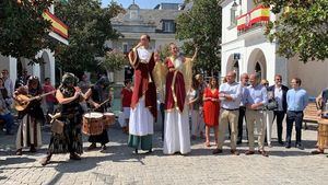 Un mercado romano y Los Secretos para despedir las fiestas patronales