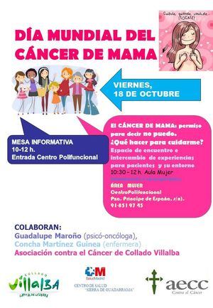 Actividades con motivo del Día Mundial del Cáncer de Mama