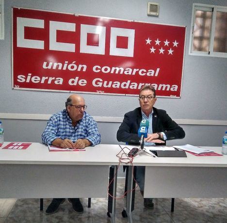 Jaime Cedrún presenta la campaña contra la precariedad laboral de CCOO