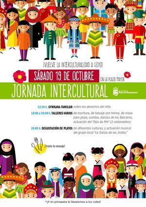 Jornada Intercultural durante todo el sábado en la Plaza Mayor