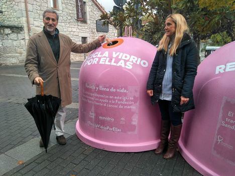 Collado Villalba se suma un año más a la campaña ‘Recicla vidrio por ellas’