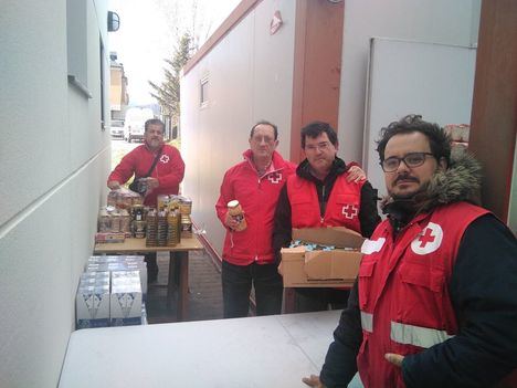 Cruz Roja repartirá en noviembre dos millones de kilos de alimentos