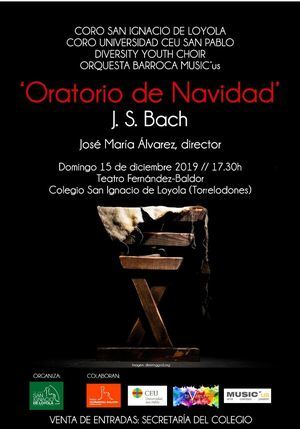 El ‘Oratorio de Navidad’ de Bach, en el Colegio San Ignacio