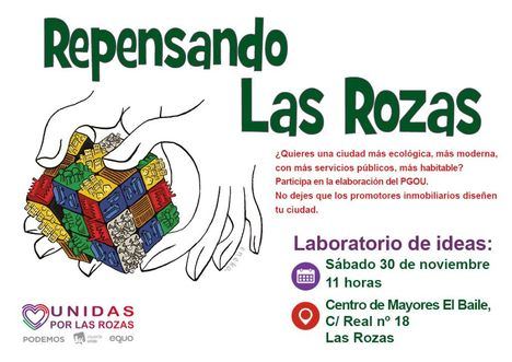 Unidas por Las Rozas invita a debatir sobre el nuevo PGOU