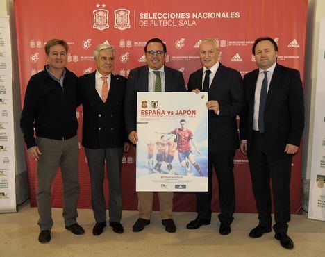 Boadilla acoge un amistoso de fútbol sala España-Japón