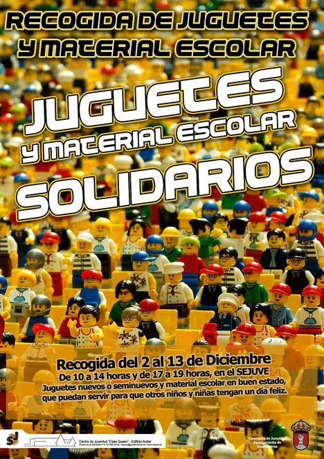 Campaña solidaria de recogida de juguetes en el Sejuve