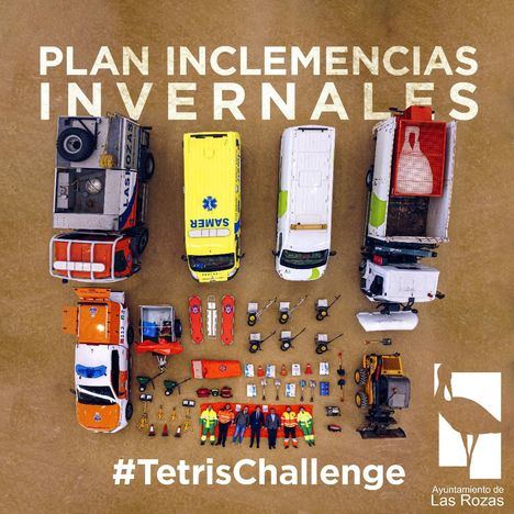 Un ‘Tetris Challenge’ para presentar el dispositivo de Inclemencias Invernales