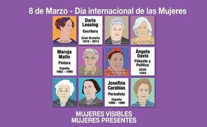 Mujeres visibles y reconocibles para celebrar el 8 de marzo