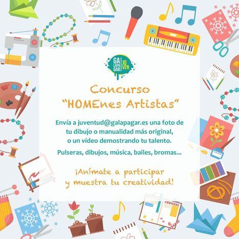 El Ayuntamiento convoca ‘HOMEnes Artistas’ para fomentar la creatividad