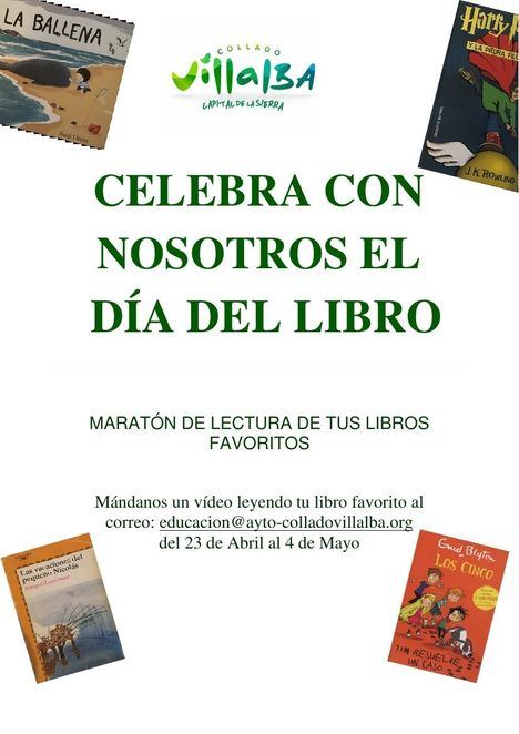 Collado Villalba celebra un maratón de lectura online