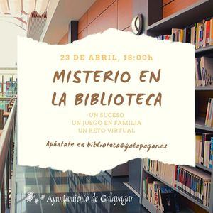 Un juego virtual de pistas celebra el Día del Libro en Galapagar