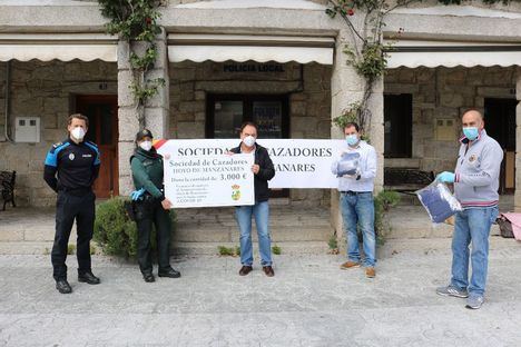 La Sociedad de Cazadores dona 2.000 mascarillas