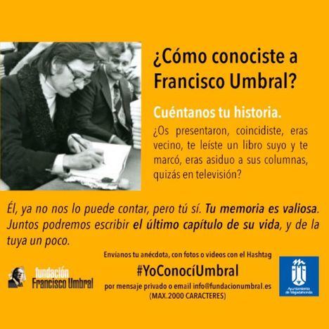 Majadahonda pregunta a sus vecinos: ‘¿Cómo conociste a Francisco Umbral?’