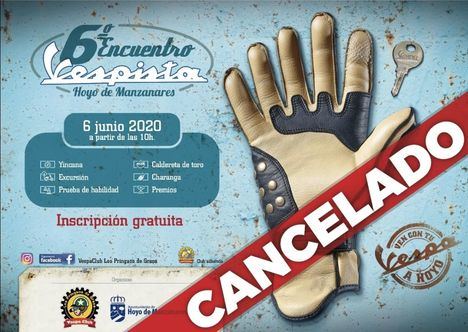 El Encuentro Vespista de Hoyo, cancelado este año