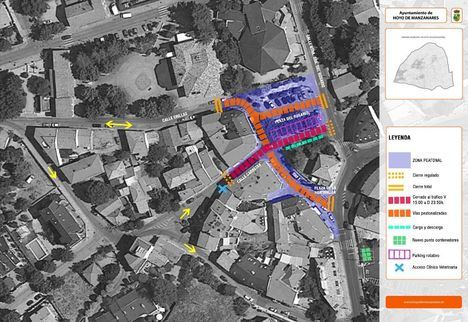 Hoyo de Manzanares amplía sus zonas peatonales