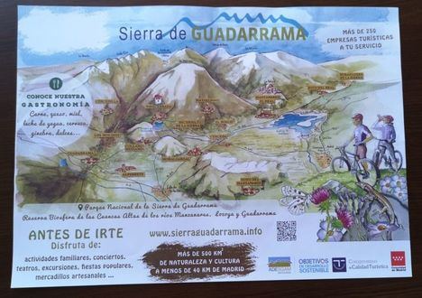 Adesgam pone la Sierra de Guadarrama en las mesas de los restaurantes