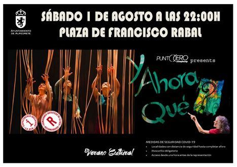Circo, magia y teatro en la Plaza de Francisco Rabal de Alpedrete