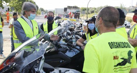 La Comunidad de Madrid anuncia un modelo de seguridad vial específico para motoristas