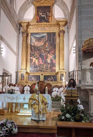 El Escorial conmemora el 425 aniversario de la consagración de la Iglesia parroquial San Bernabé