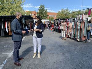 Majadahonda refuerza las medidas de seguridad e higiene en el mercadillo municipal