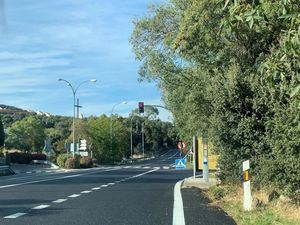 La M-600 estrena un nuevo asfaltado en el acceso a San Lorenzo de El Escorial
 