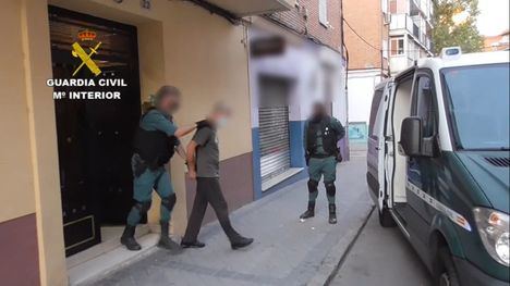 La Guardia Civil desmantela una organización de ‘murcigleros’ que actuaba por toda la Comunidad de Madrid