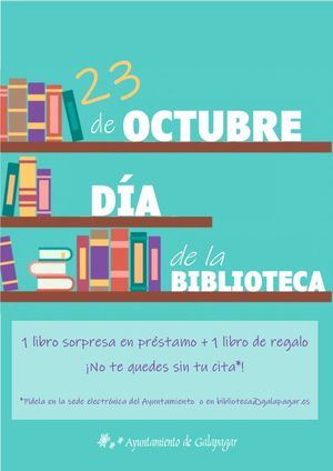 La Biblioteca de Galapagar celebra su Día con multitud de sorpresas