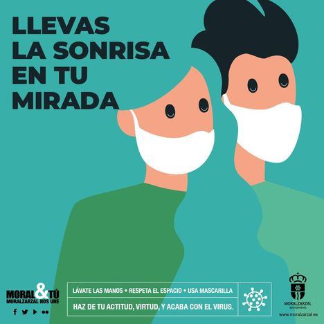 Moralzarzal lanza una campaña municipal de medidas preventivas contra el coronavirus