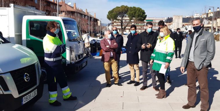 200 trabajadores y 40 vehículos preparados para hacer frente a las inclemencias invernales en Collado Villalba