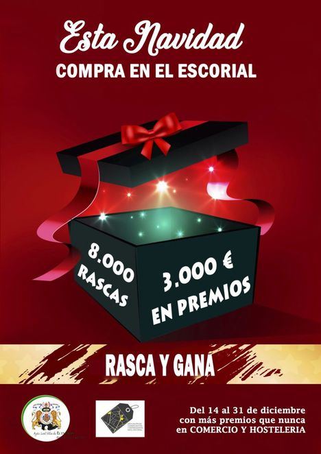 3.000 euros en premios y guías impresas para una Navidad “sin excusas” para comprar en El Escorial